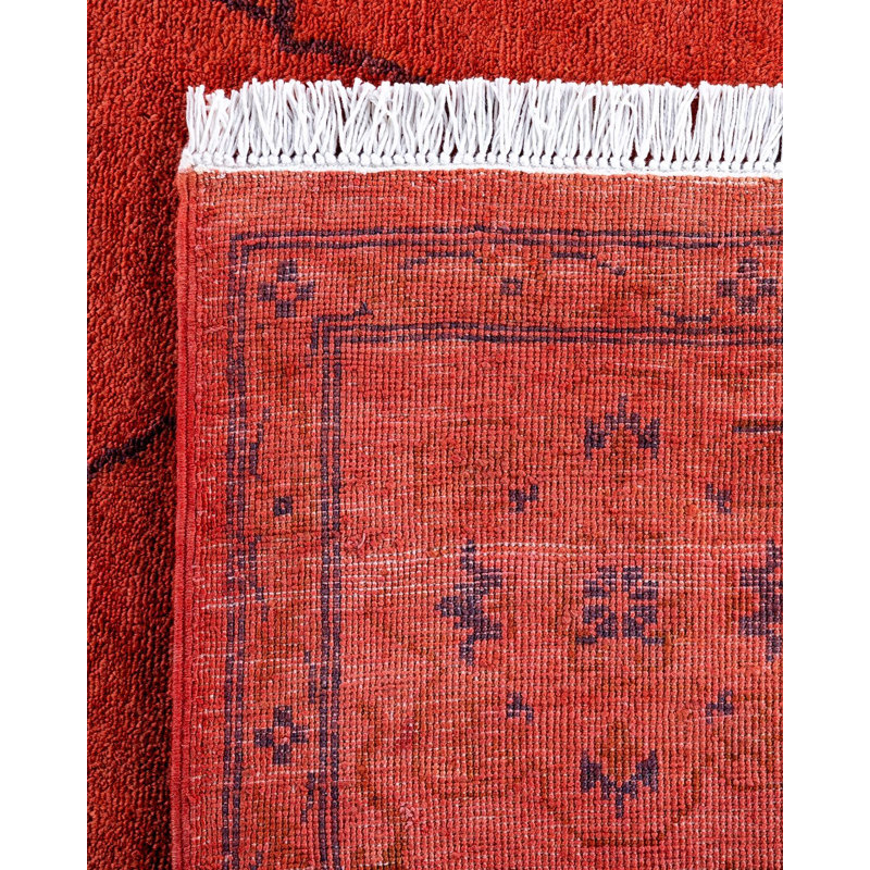 Overyed One-of-a-Kind Rectangle 8'1" X 10'2" Hand Knotted Area Rug