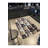 Blue Patterned Woven Base Washable Rug-37955264