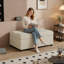 Lit d'appoint convertible ottoman pliant avec matelas-245775964