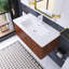 36 po Meuble-lavabo mural élégant avec lavabo en céramique-766830381