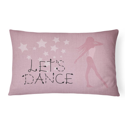  Coussin en lin Let's Dance