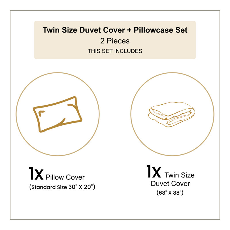 Ensemble de housse de couette Robot Futuristic Space Doodle, Housse de couette simple + 1 taie décorative stan