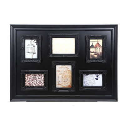 Black Embossed Picture Frame
