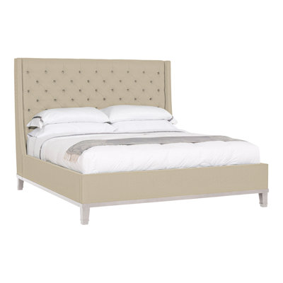 Michael Weiss Upholstered Wingback Bed