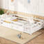 Lit simple pour lit simple, clôture, structure en pin, installation simple et rapide