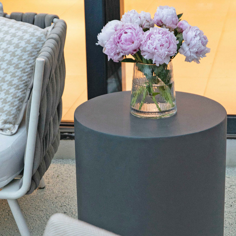 End Table, Slate Black
