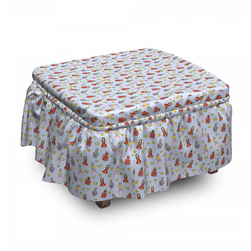 Housse pour repose-pieds grand cavalier princess grand