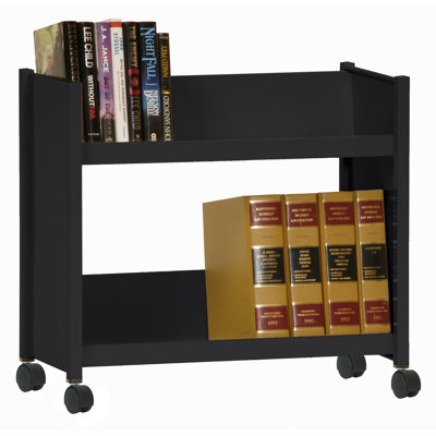 Chariot à livres incliné
