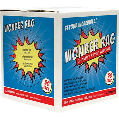Trimaco 83650 Wonder Rags Box 50Pk