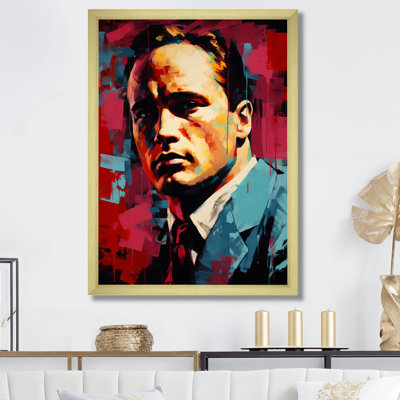 «Burgo Brando - Celebrity», art mural sur toile_105715