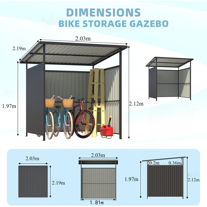 Metal Outdoor Gazebo For Patio
