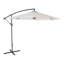  3m Cantilever Parasol Light Grey