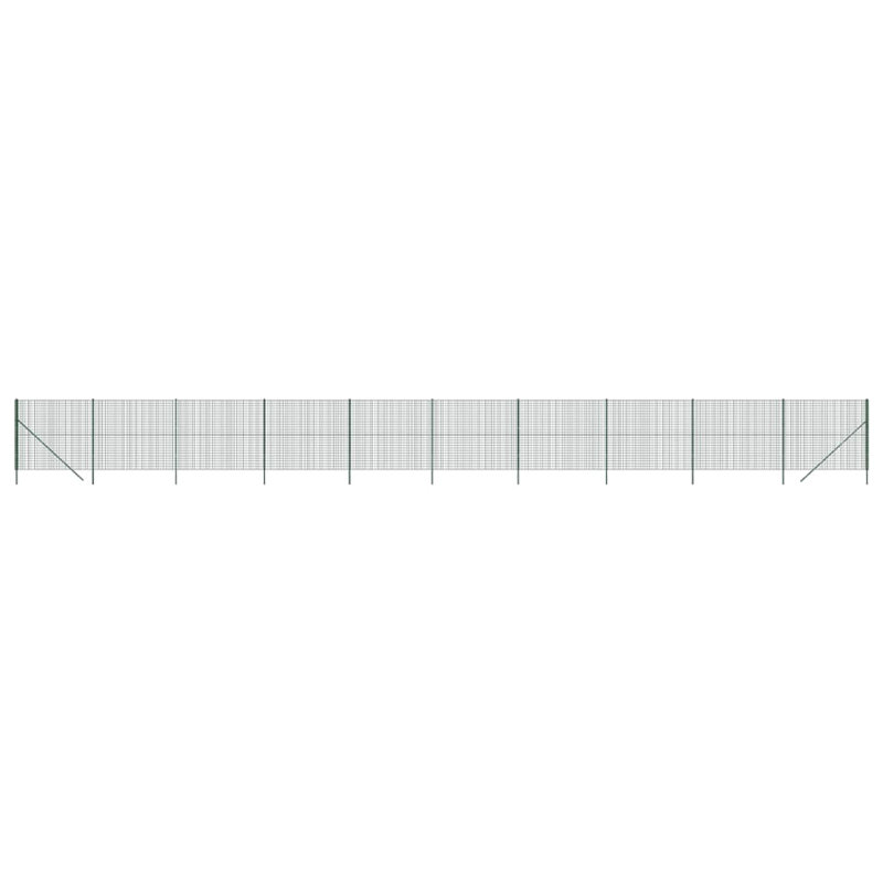 Metal Wire/Mesh Fence, 220cm H x 2500cm W