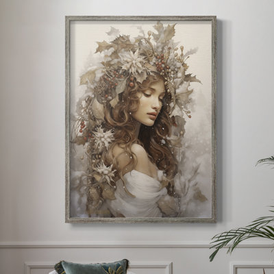 Christmas Holiday Art DCC Framed Print - Solid Wood