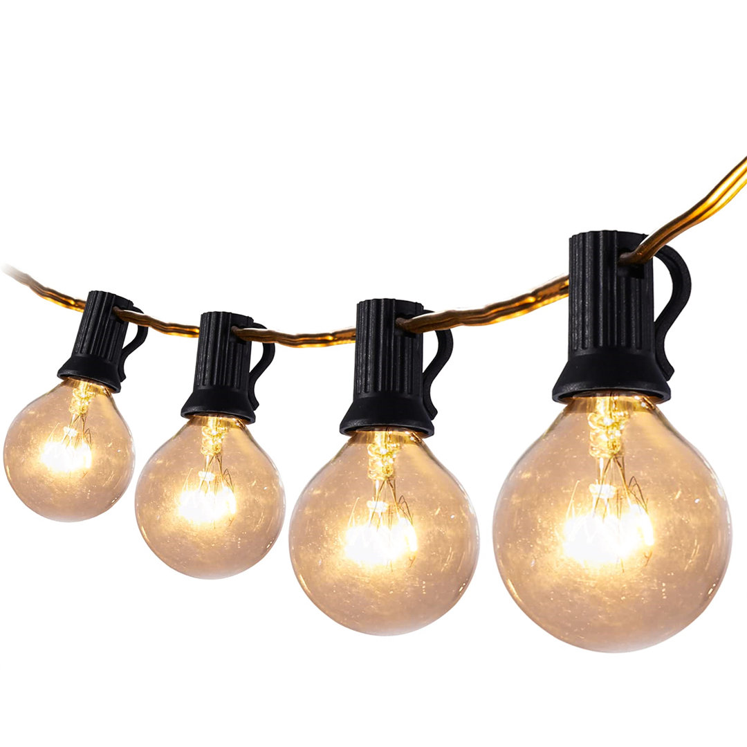 Alga 762cm 28 - Bulb Festoon Lights String Light (End to End Connectable)