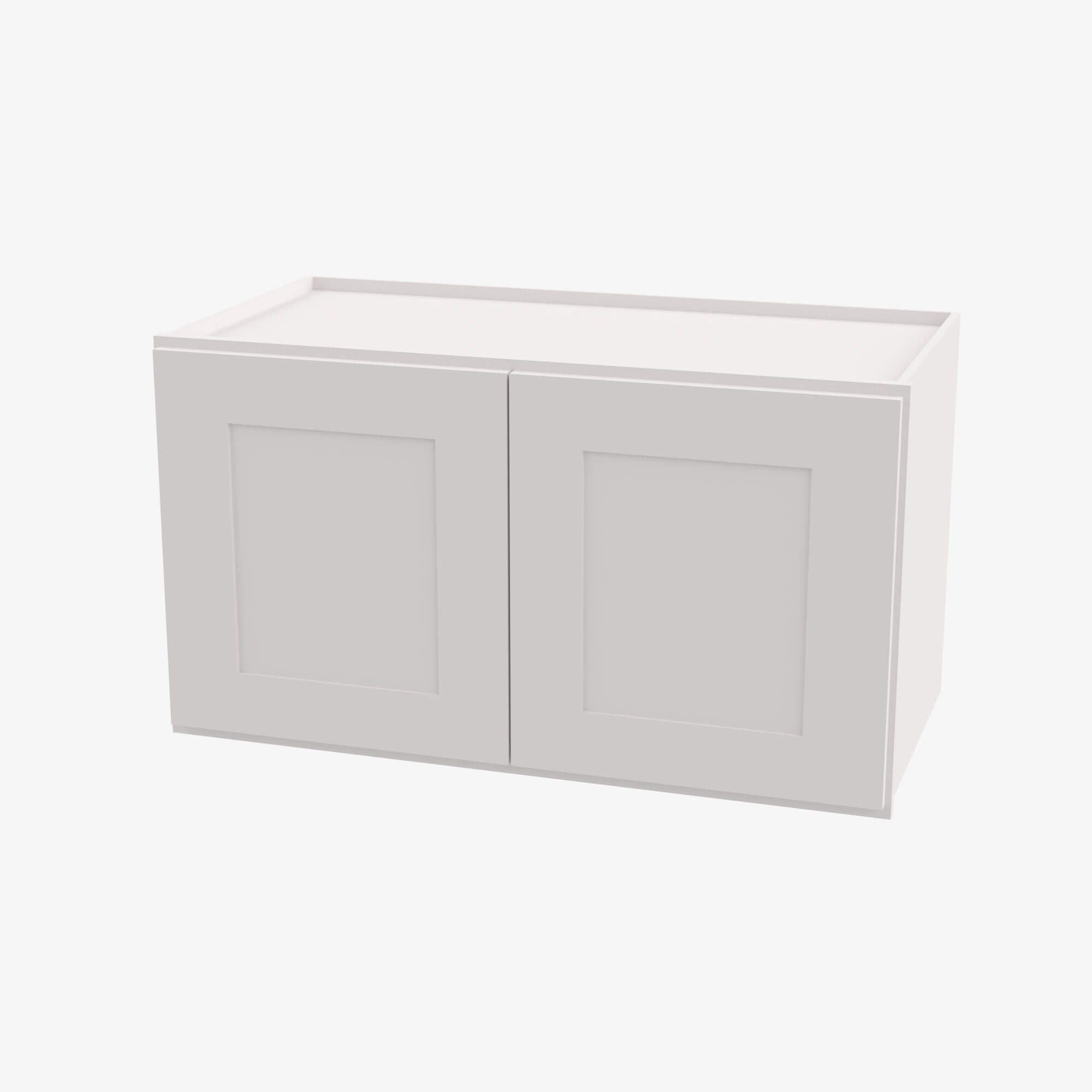 Forevermark AW-W3015B Double Door 30 Inch Wall Cabinet Ice White