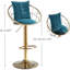 Tabouret de comptoir 23,25 po Nakyra-86783792