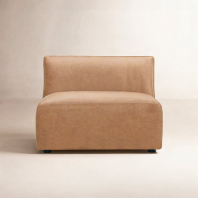 Morell Genuine Leather Slipper Chair