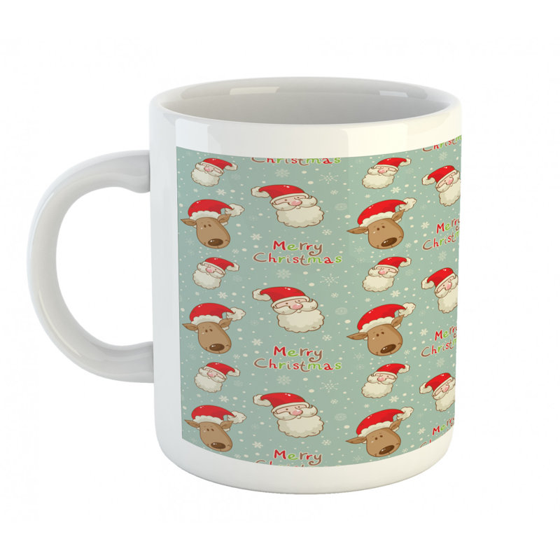 Grande tasse à café père noël
