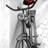 Abandoned bicycle - 32"x32" art on canvas
