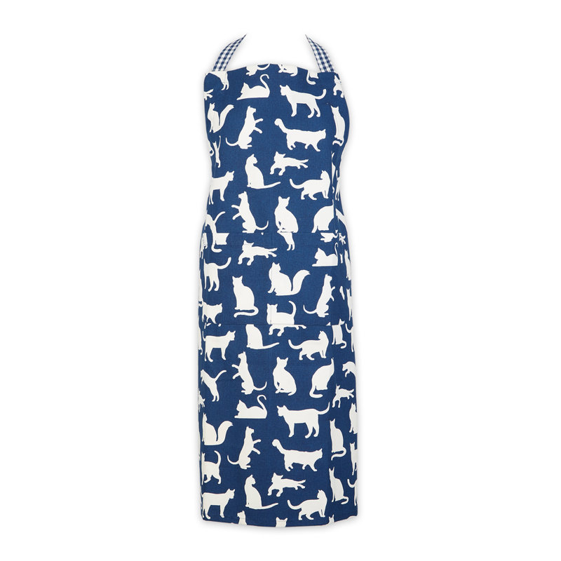 Tablier, Bleu