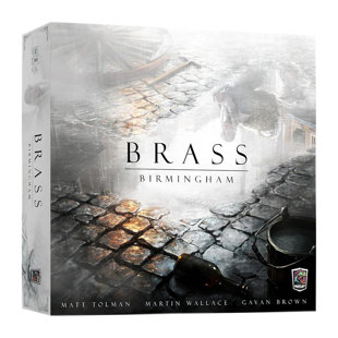Roxley Games Brass Birmingham Board Game, Economic Strategy Game