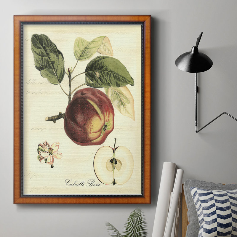 Imprimé sur toile de qualité supérieure, fruits toscans I - prêt à accrocher, H 27 po x l 18 po x P 2,5 po