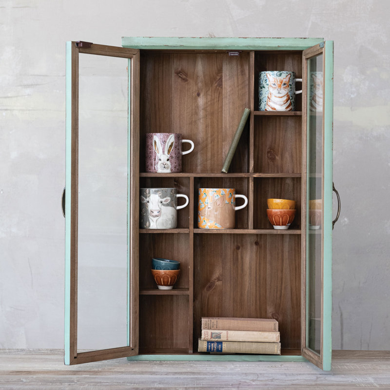 Wood And Glass Shadow Box Display