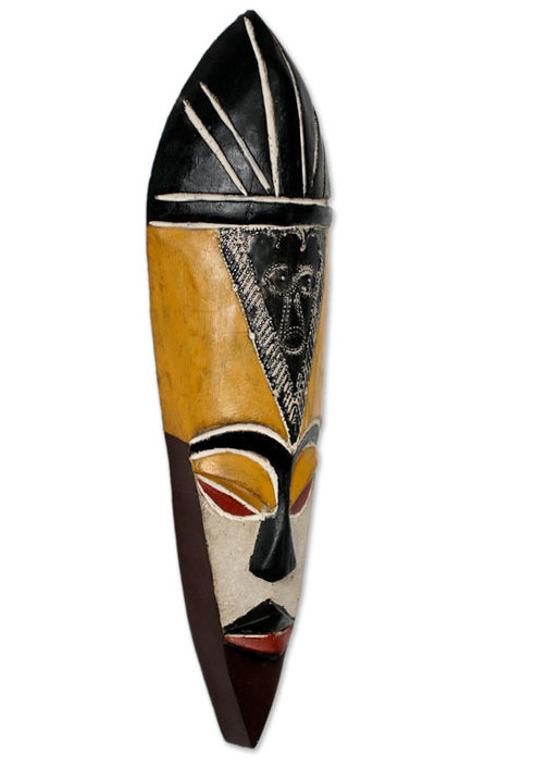 Handmade Traditional People Wall Decor on Wood