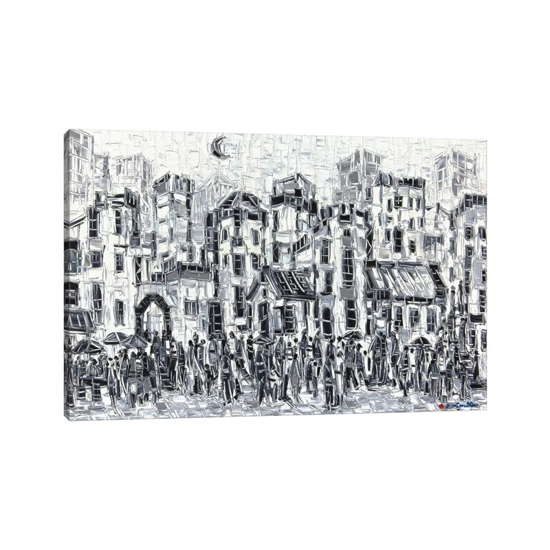 City Classic by Joachim Mcmillan - Wrapped Canvas Painting, 101.6 cm H x 66.04 cm W