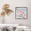 Floral, elle rêve de fleurs, reproduction d'art non encadrée-490422141