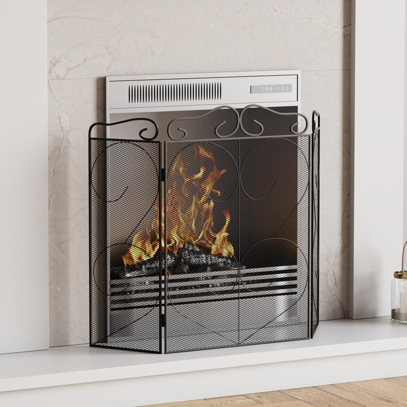 3 Panel Fire Screen/Spark Fire Guard