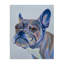 «Bulldog Watercolor Portrait Canvas», conception par Tatiana Roberts-1751868624