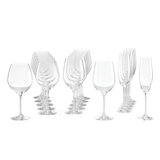 Tuscany Classics 18 Piece Crystal Assorted Stemware Set