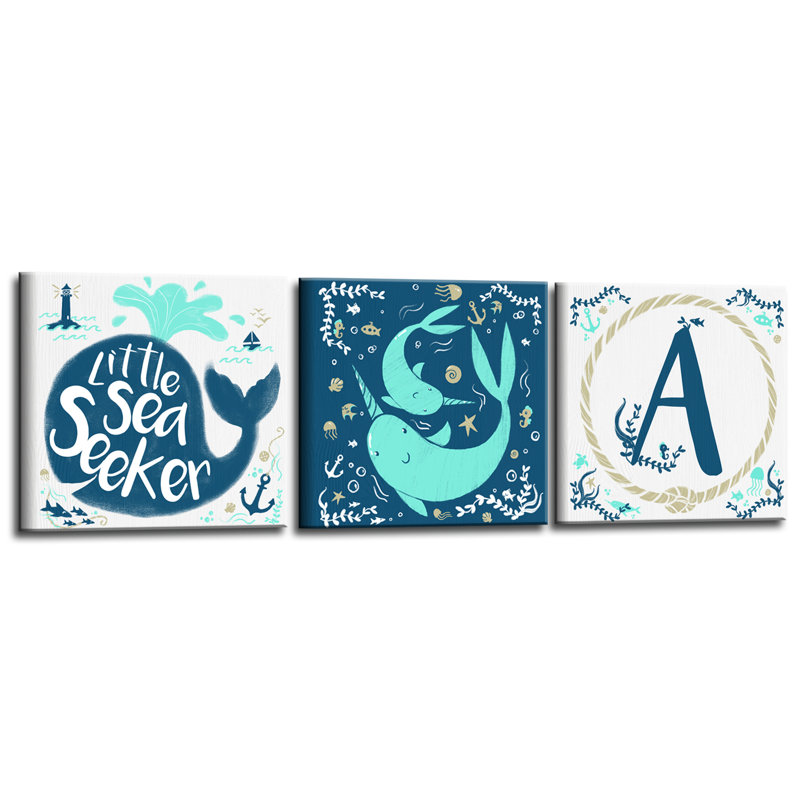 Ensemble de trigramme de « mer seek » 3 pièces Fedor, U