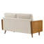 Kellan Performance Velvet Sofa In Walnut Alabaster-105770600-105770607-105770604