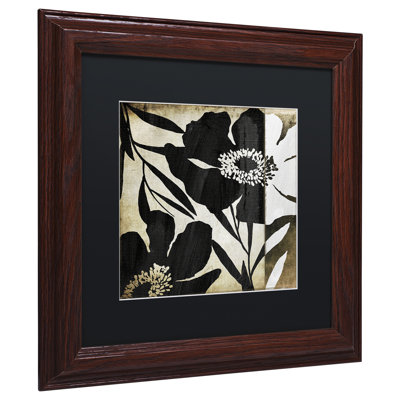 «Floral Jungle Lines II» par Jadaya, impression encadrée