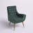 Suggest Button Tufted Upholstered Velvet Lounge Chair-995492227