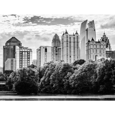 Piedmont Park, Atl par Kevin Quinn - Reproduction d'art encadrée sur papier