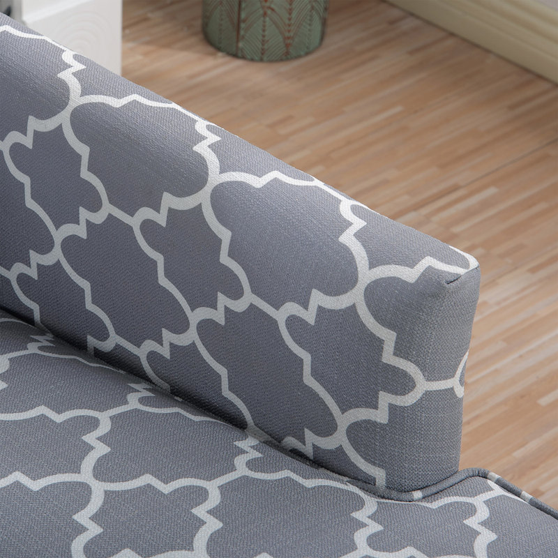 Fauteuil large Akhiya de 28,94 po, Mélange de gris