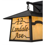 Personalized 3 - Light Armed Sconce