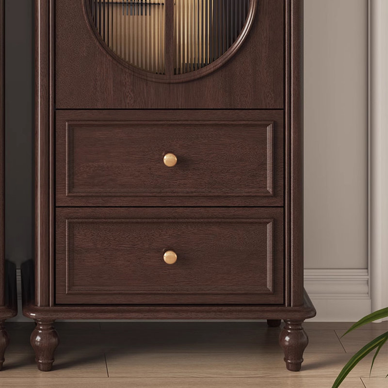 Buffet en bois massif de style américain moderne