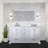 Double Bath Vanity with Quartz Top-1673833467