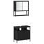 Bathroom Furniture Set With Door 3 Pcs 33 X 33 X 120.5 Cm-979024795