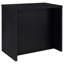 Irving Black Freestanding Home Bar with Open Storage