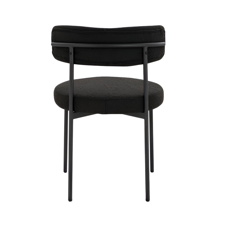 Fauteuil Federick Ii Boucle, Noir