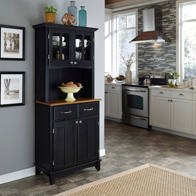 Presswood Sideboard with Bar Hutch