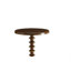 Table d'appoint ronde en bois noyer-1622649076