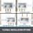 Oatey Universal Washing Machine / Dryer Installation Kit