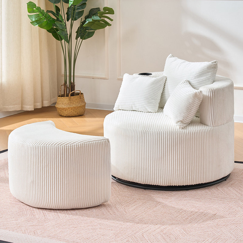 2 Seater Sofa, White